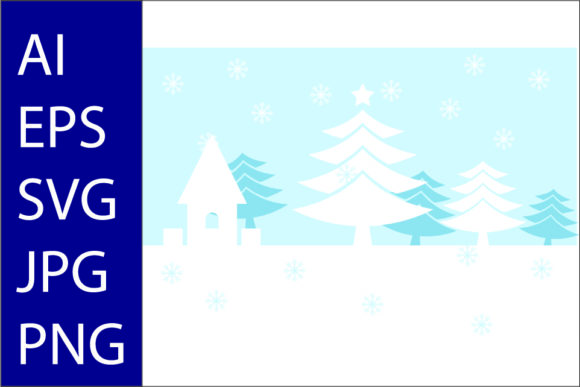 Christmas Background Illustration Design