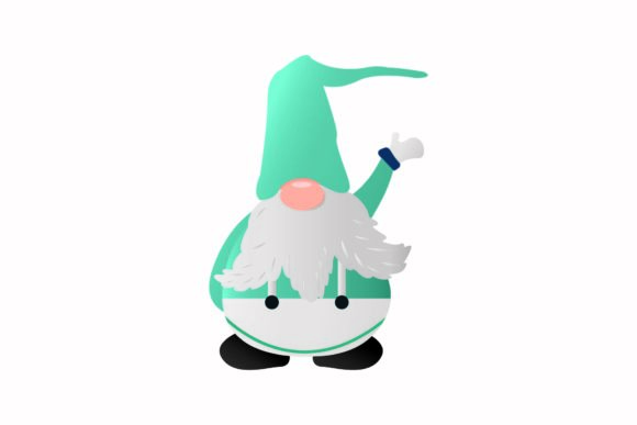 Christmas Gnome Dwarf Fun Illustration
