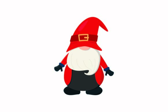 Christmas Gnome Vector Illustration
