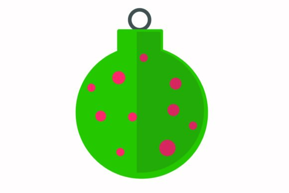 Christmas Tree Decoration Balls Green