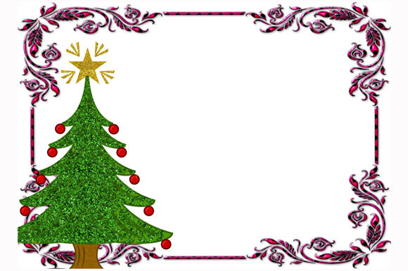 Christmas Tree Gifts Background Ornament Illustrations