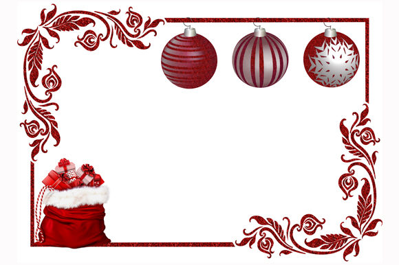 Cute Christmas Background Xmas Tree Gift Illustrations