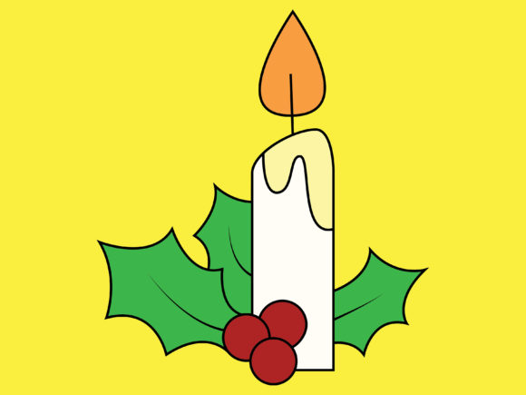 Illustration Christmas Background 102: A Festive Graphic Design Asset