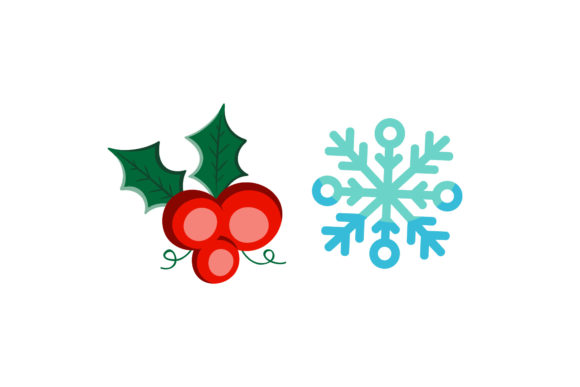 Mistletoe and Snow Christmas Set