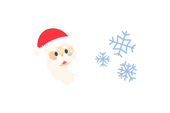 Santa and Snow Christmas Asset