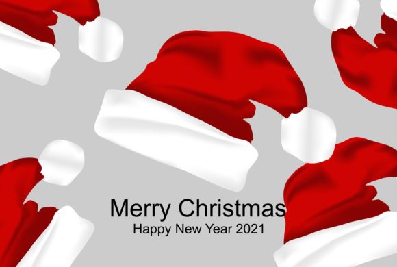 Santa Claus Cap Illustration