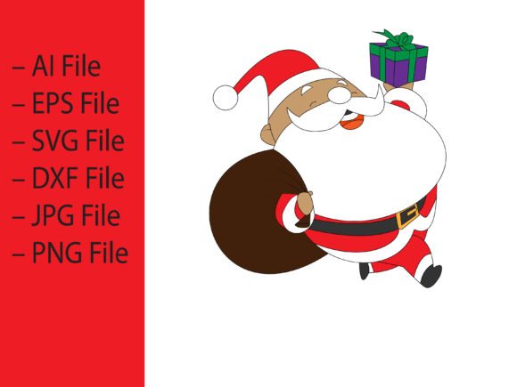 Santa Illustration for Digital Selling